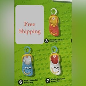 McDonald’s crocs keychains